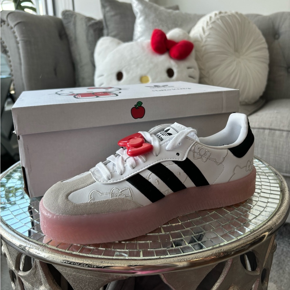 Adidas Hello Kitty Sneakers - Black and Pink